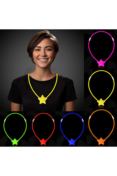 Go İthalat Colier cu stea cu stick luminos - Colier cu stea - Colier cu stea ...