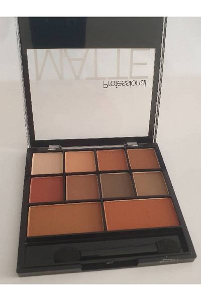 EDWOL Ronossi 10-Piece Matte Shadow Palette - Eye Makeup