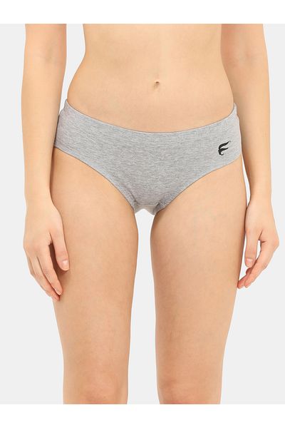 Envie By Styli Pack of 3 - Logo Detail Cotton Mid Briefs