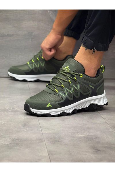 homiro Αδιάβροχα παπούτσια Trekking Sneaker-Χακί
