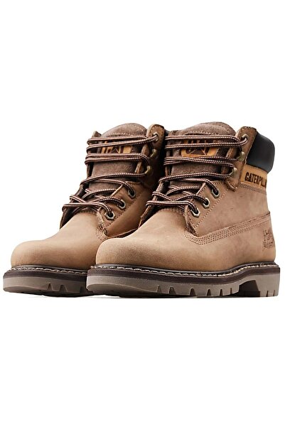 Cat 015G100095 COLORADO Deri Caterpıllar Unisex Bot KUM