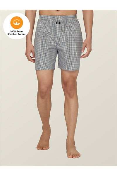 XYXX By Styli Cotton Boxer Shorts with Elasticated Waistband