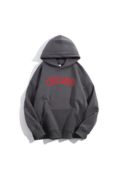 Moda Glo Φούτερ με κουκούλα Chicago Unisex