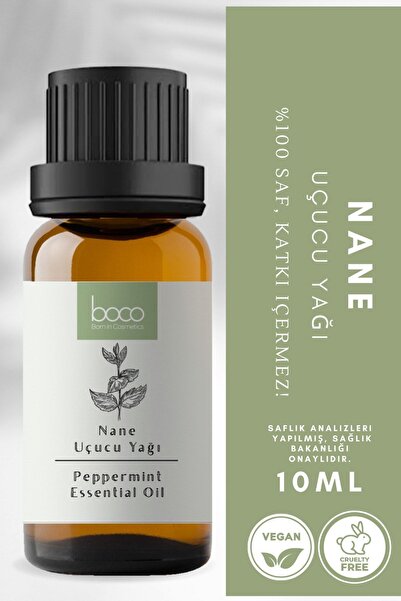 Boco Nature زيت النعناع العطري، نقي وطبيعي، ناشر، تدليك، حمام، سبا، بشرة، صدا...