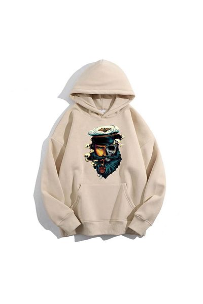 Moda Glo Φούτερ με κουκούλα Captain Unisex