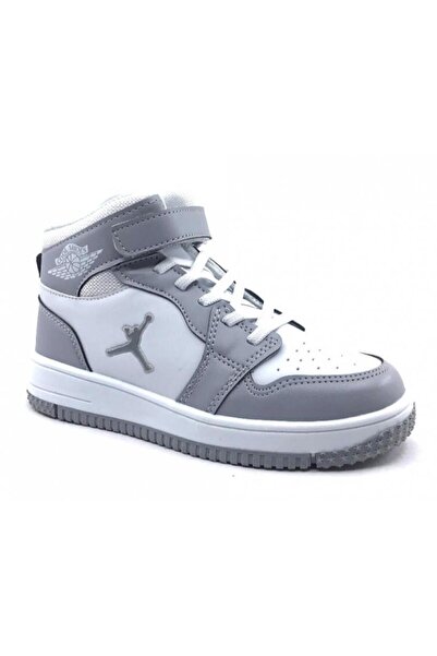 Cool Haykat Uzun Ptk Çocuk Unisex Cırtlı Sneaker Spor Ayakkabı