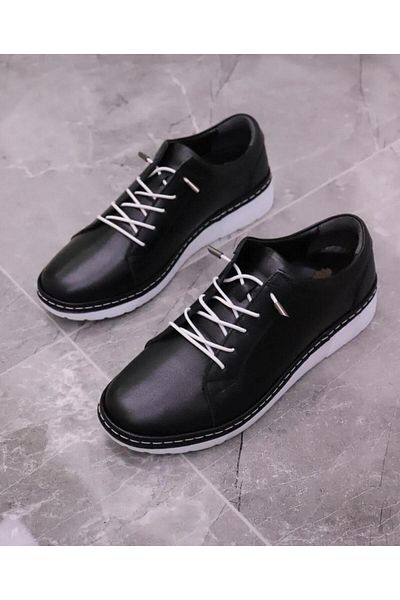Venüs 2310003 y Women's Casual Genuine Leather Sneaker Shoes
