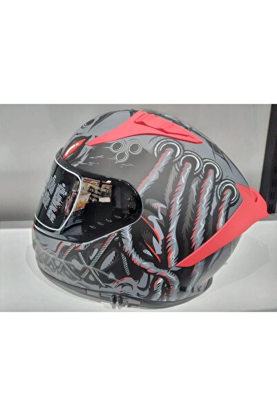 MTS KASK MTS PRO 801 DREAKA GÜNEŞ GÖZLÜKLÜ ANTRESİT/KIRMIZI