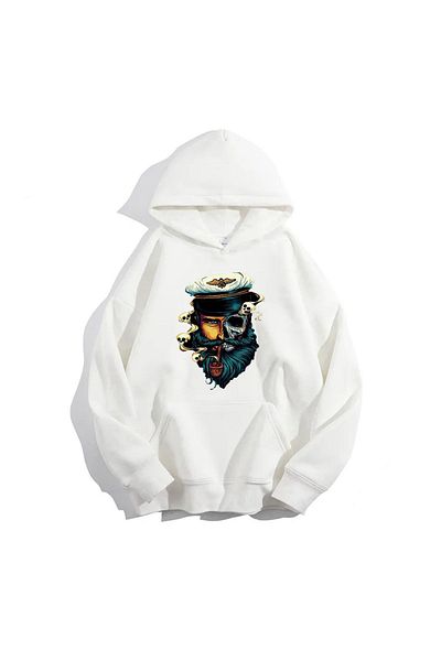 Moda Glo Φούτερ με κουκούλα Captain Unisex