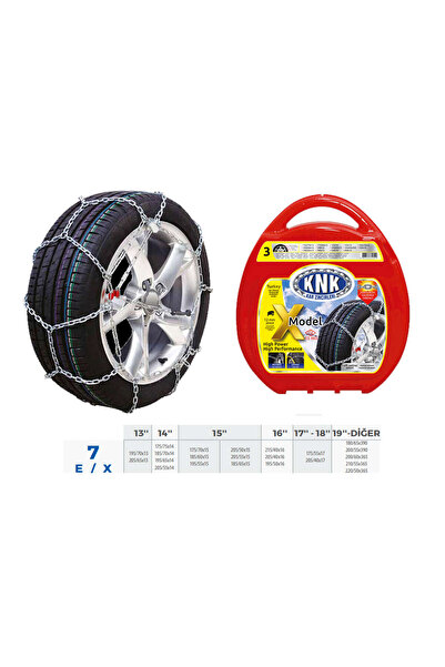 Genel Markalar MSA-SHOP PATİNAJ ZİNCİRİ TAKMATİK ÇAPRAZ 14-15-16-17 JANT ZİNC...