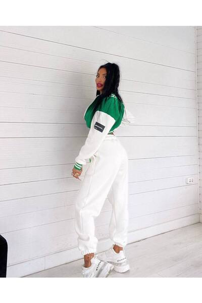 Esgym Zippered Sports Tracksuit with Pockets