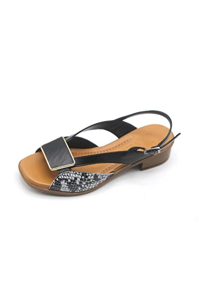 Venüs 24026020 y - Women's Genuine Leather Low Heel Summer Shoes