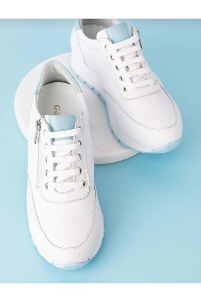 Floor Marine 24y-081-20624 Kadın Hakiki Deri Fermuarlı Günlük Casual Ayakkabı