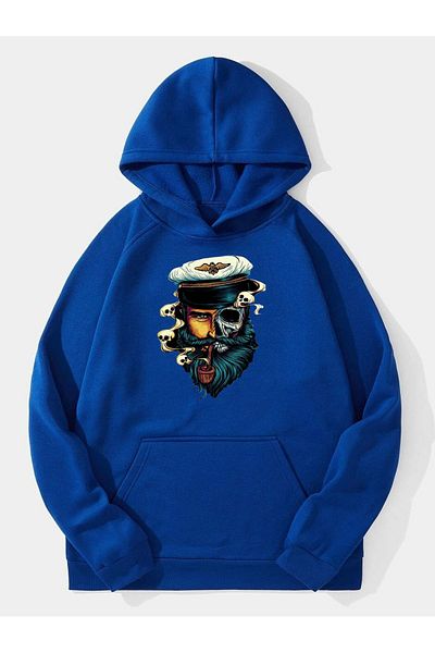 Moda Glo Φούτερ με κουκούλα Captain Unisex