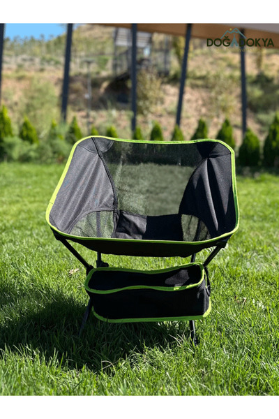 DOĞADOKYA Ultra Hafif Katlanır Taşıma Çantalı Kamp Sandalyesi
