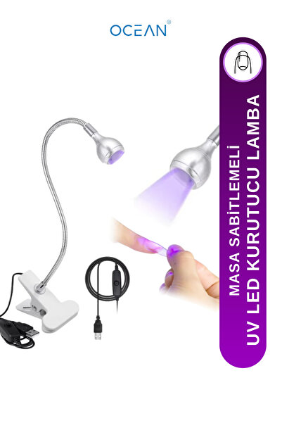 Ocean Uv Led Kurutucu Lamba Masa Sabitlemeli Jel Tips Oje Kurutucu Led Lamba