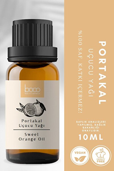 Portakal Yağı Uçucu Yağı Saf Ve Doğal Buhurdanlık Selülit Bakımı Aydınlık Cilt Saç Bakımı 10ml