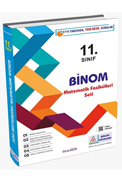 Gür Yayınları 11. SINIF MATEMATİK SETİ 2024-2025 ( BİNOM YAYINLARI)