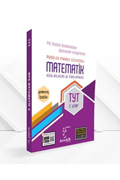 Karekök Yayınları MATEMATİK 1.OTURUM 2.KİTAP TYT MPS