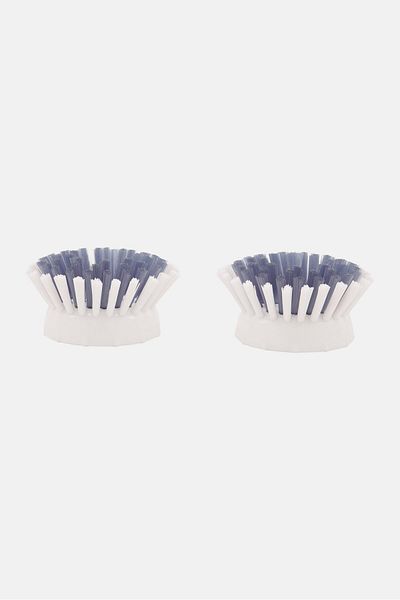 Oxo 2 Pieces Good Grip Soap Dispensing Palm Brush Refills, White