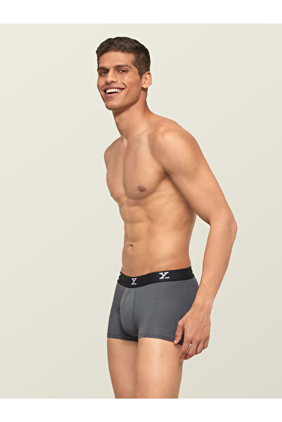 XYXX By Styli سروال داخلي مطاطي من مودال مع مطاط يحمل العلامة التجارية