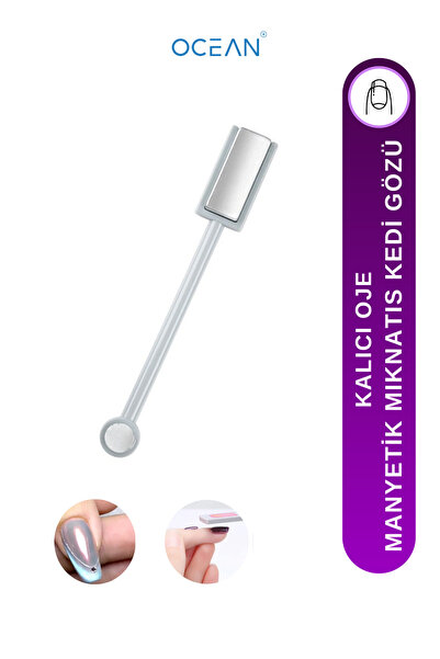 Misyul Kedi Gözü Kalıcı Oje Manyetik Mıknatıs 3d Kedi Gözü Oje Magneti , Kedi...