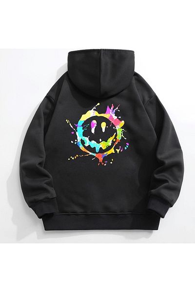 Moda Glo Hanorac unisex Colors Smile Written