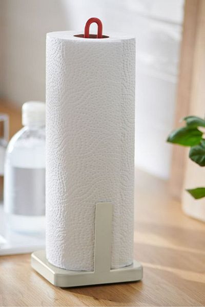 Tchibo Paper Kitchen Towel Holder, Light Brown