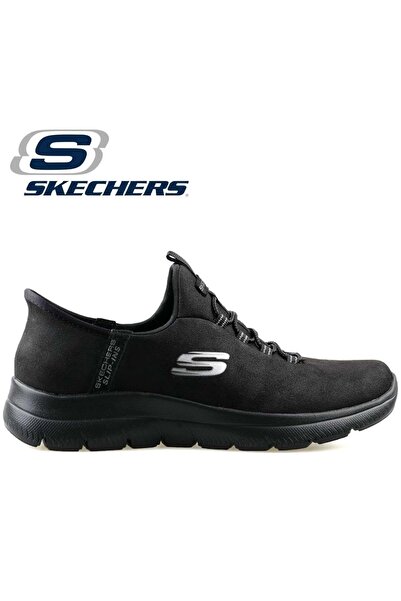 SKECHERS Slip-İns Summits 150254TK Unisex Spor Ayakkabı SİYAH