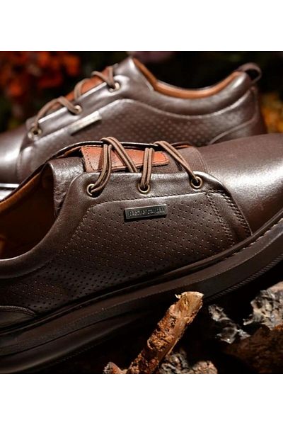 Pierre Cardin Pce-9701 Мъжки маратонки - Обувки от естествена кожа