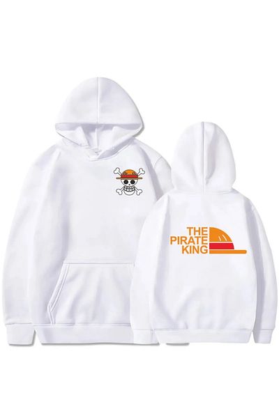 Baxia Pirate King Printed - Hanorac cu glugă cu 3 fire ridicate