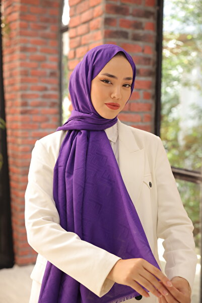 QASSA SHAL F نمط شال أرجواني