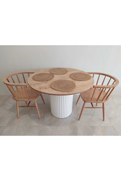 uğurlubaylar 103 cm yuvarlak yemek masası