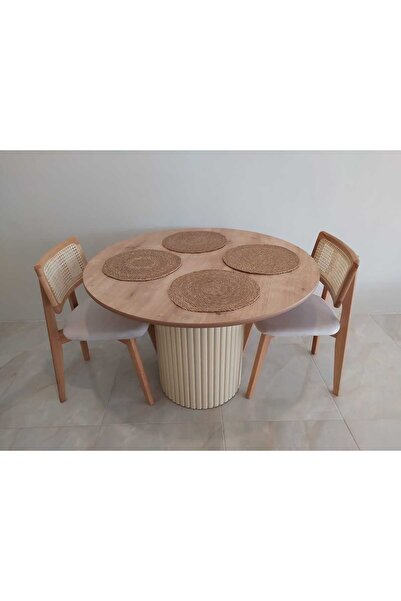 uğurlubaylar 103 cm yuvarlak yemek masası