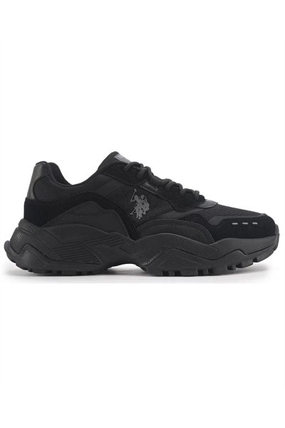 U.S. Polo Assn. Pantofi de exterior Yota 4pr pentru bărbați, negru-gri