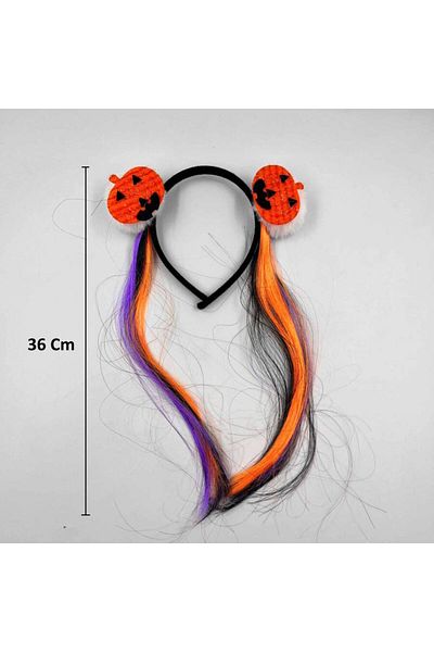 DM ONLINE Halloween Pumpkin Buckle Hair Crown