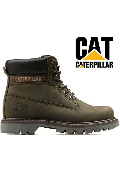 Cat 015G100095 COLORADO Δερμάτινες μπότες Caterpillar Unisex KHAKI