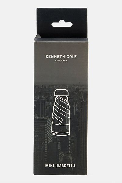 Kenneth Cole Graphic Print Pocket Umbrella, Red