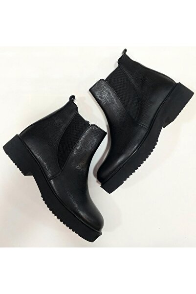 Bulldozer 230612 Women's Daily Genuine Leather Comfort Sole Chelsea Boots