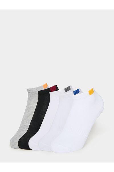 Styli Pack of 5 - Contrast Accent Ankle Socks