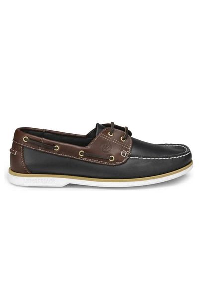 lumberjack 101080067 Men's Navy Blue-Coffee-White Genuine Leather Navigator