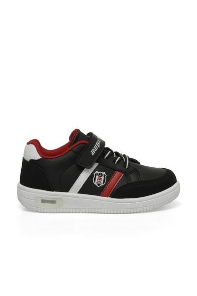Kinetix Malibu Pu Bjk Çocuk Beşiktaş Taraftar Işıklı Taban Sneaker Spor Ayakkabı