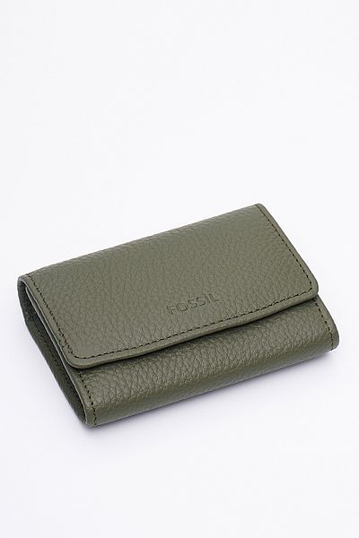Fossil Genuine Real Leather Women's Card Holder Wallet 8010