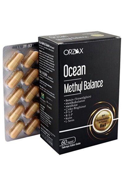 Orzax Ocean Methyl Balance 60 Kapsül