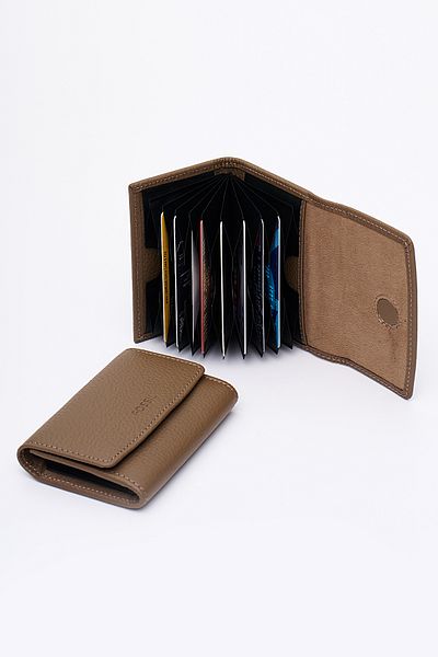 Fossil Genuine Real Leather Women's Card Holder Wallet 8010