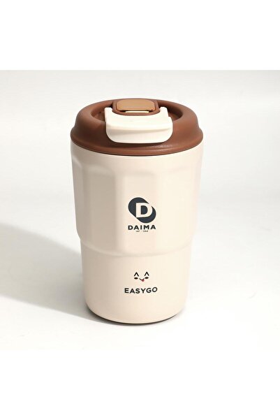 daıma hot/cold Daima EasyGo Bardak Termos Beyaz 380 ml