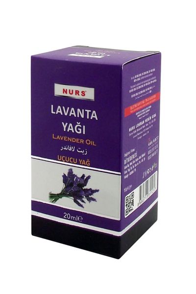Lokman Lavender Oil 20 ml - Natural Cold Press, Potable Cold Press