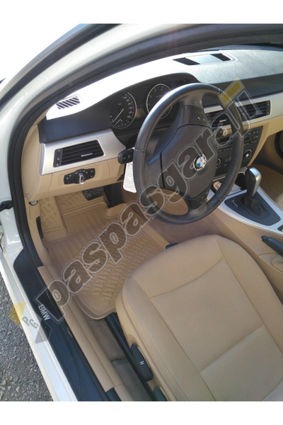 KAISER Bmw 3 Serisi E90 3D Havuzlu Bej Renk Paspas, 2005-2013 Arası
