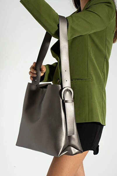 Çanta Trend Всередині замшева м'яка шкіра на застібці та блискавці з внутрішнім відділенням Велика сумка для покупок