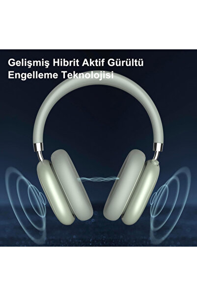 Linktech Hp5 Anc Kulak Üstü Kablosuz Bluetooth Kulaklık